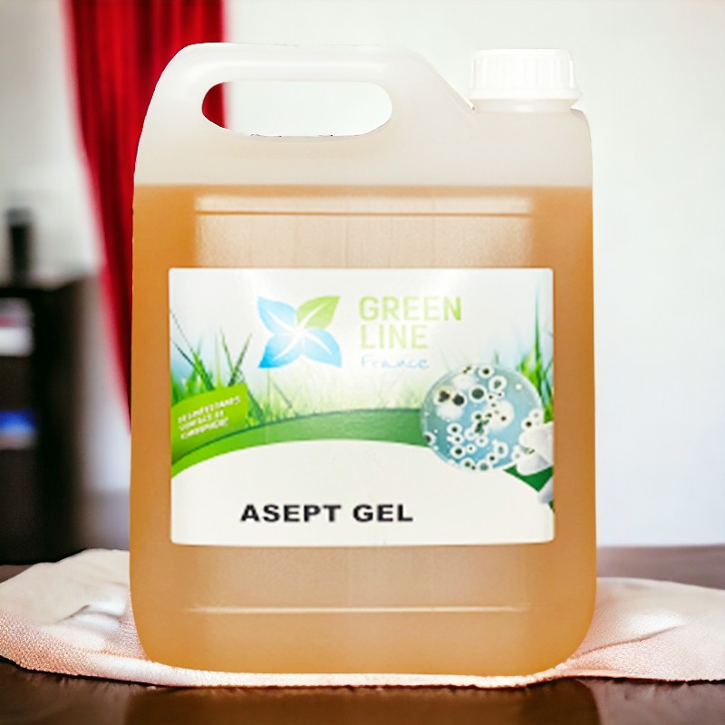 ASEPT GEL PECHE 5L – GEL HYDRO-ALCOOLIQUE POUR LES MAINS “ SANS RINÇAGE