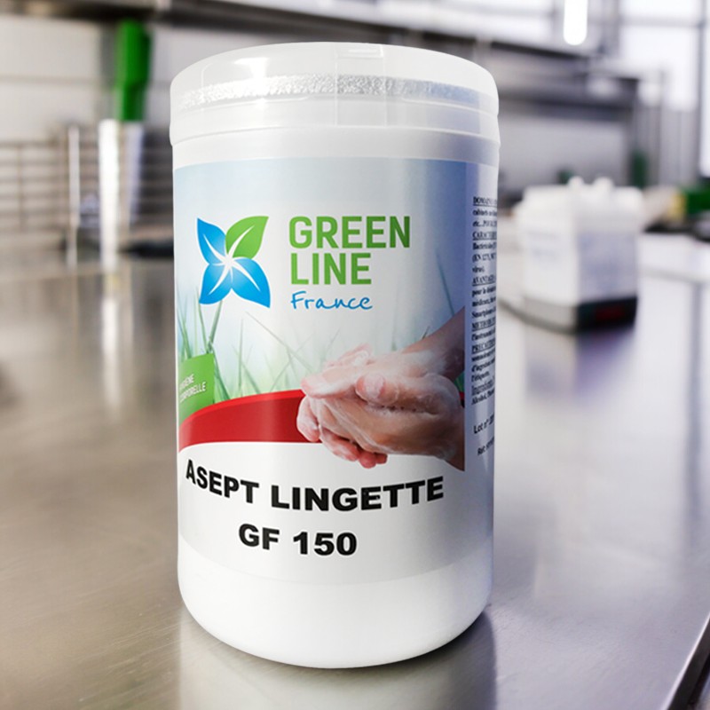 ASEPT LINGETTE 150 FTS – LINGETTES IMPRÈGNÉES DE SOLUTION ANTISEPTIQUE