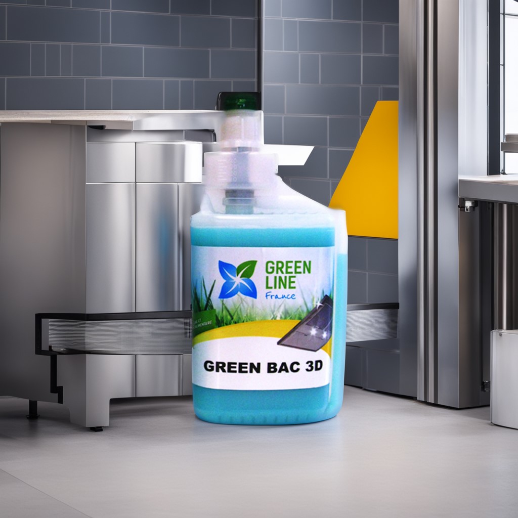 GREEN BAC 3D 1L – TRAITEMENT ENZYMATIQUE DES BACS A GRAISSE