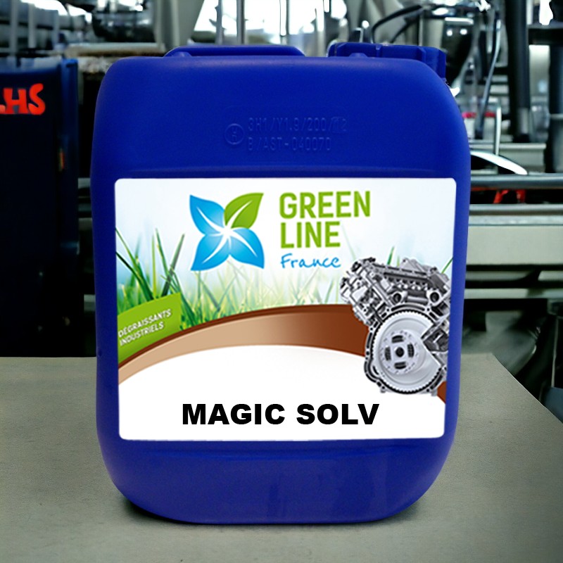 MAGIC SOLV 5L – SOLVANT DÉGRAISSANT DE SÉCURITÉ