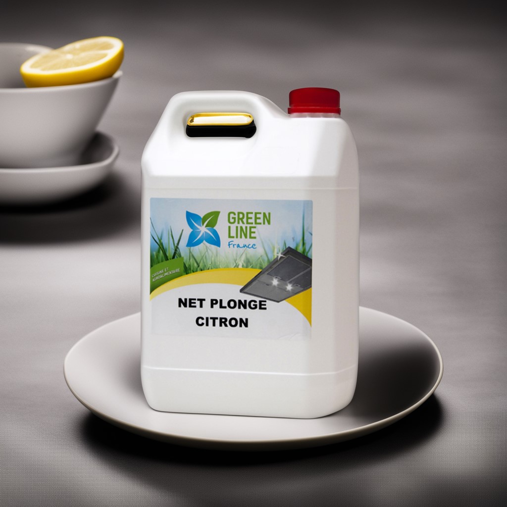 NET PLONGE CITRON 5L – PRODUIT VAISSELLE PROFESSIONNEL