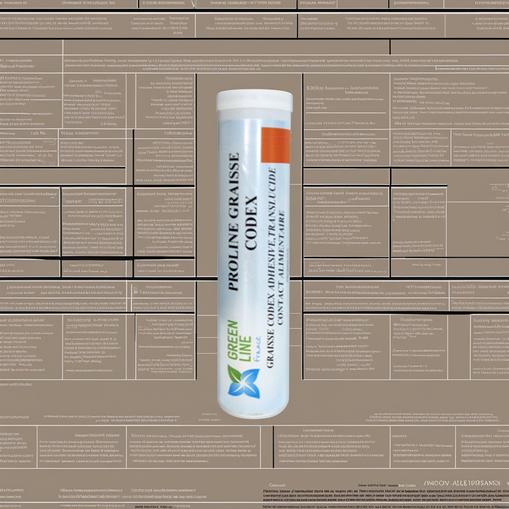PROLINE GRAISSE CODEX 310ML – GRAISSE CODEX ADHÉSIVE TRANSLUCIDE CONTACT ALIMENTAIRE