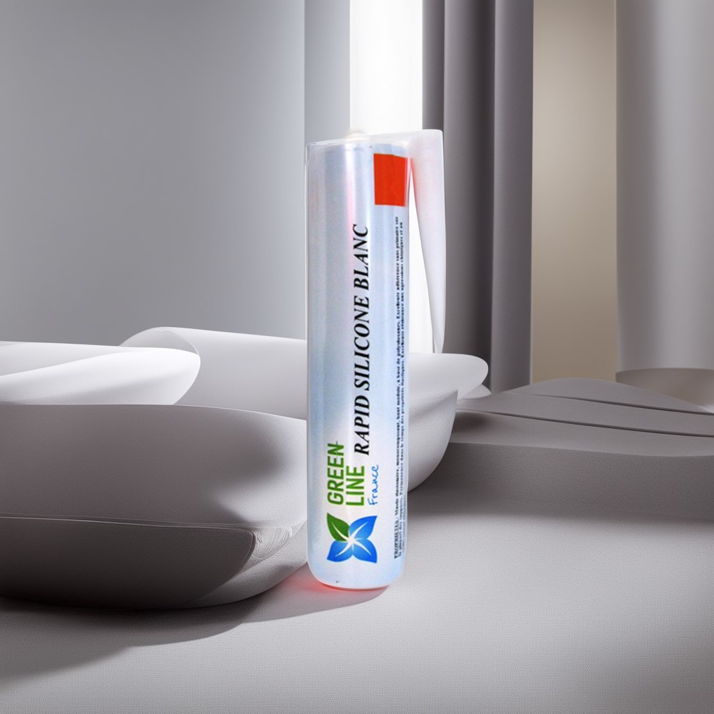 RAPID SILICONE BLANC 300ML – SILICONE NEUTRE BLANC