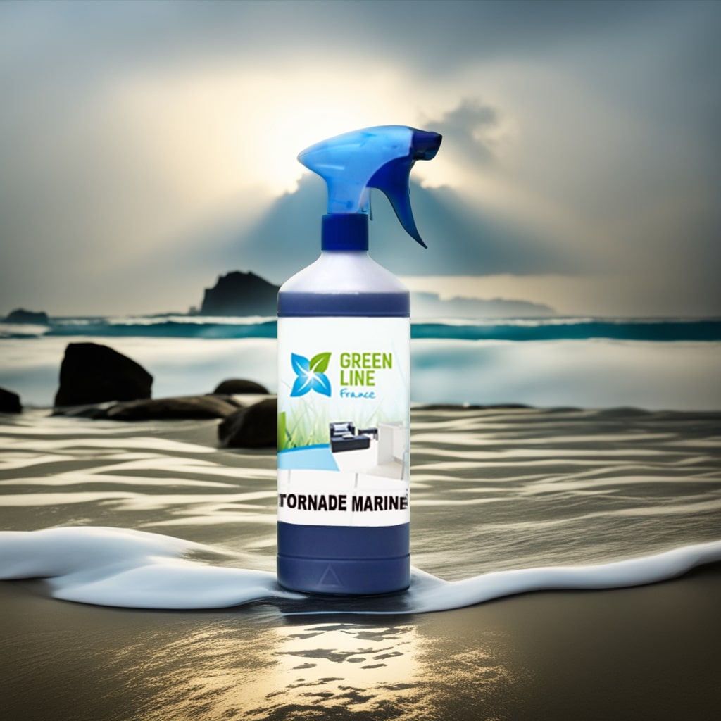 TORNADE MARINE PULVERISATEUR 1L – DÉGRAISSANT, NETTOYANT, BACTÉRICIDE, FONGICIDE, VIRUCIDE,SPORICIDE, AGRÉÉ CONTACT ALIMENTAIRE